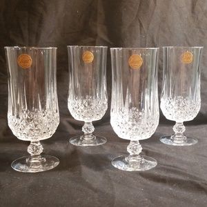 CRISTAL D'ARQUES ICED TEA GLASSES